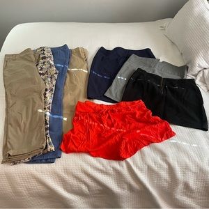 Lot of 8 Pants/Skirts/Shorts Size XL!